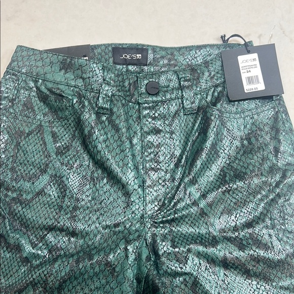 Joe's jeans Green Snake Print Pants - Picture 2 of 8
